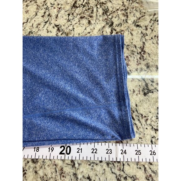 Under Armour HeatGear Fitted Sleeveless Tank Top Blue LG Athletisure Gym - Picture 8 of 9